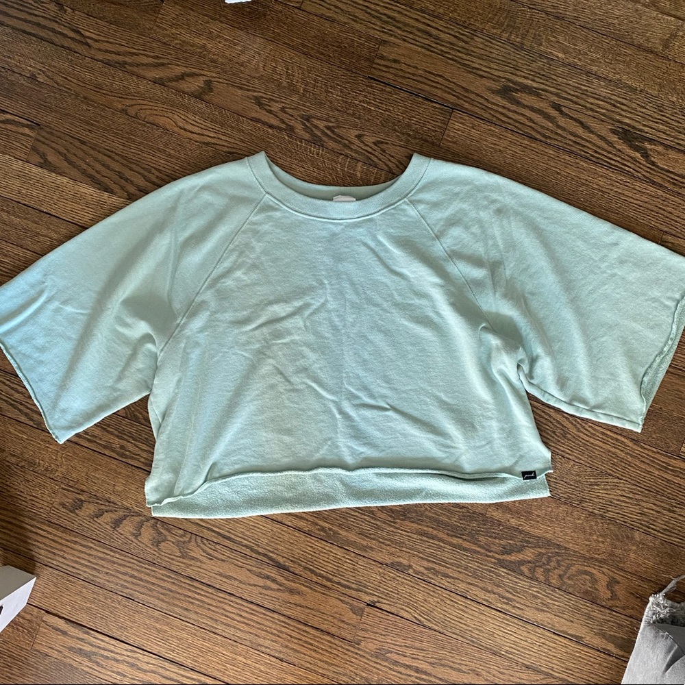 PINK crop sweatshirt